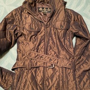 Barbour hooded coat
